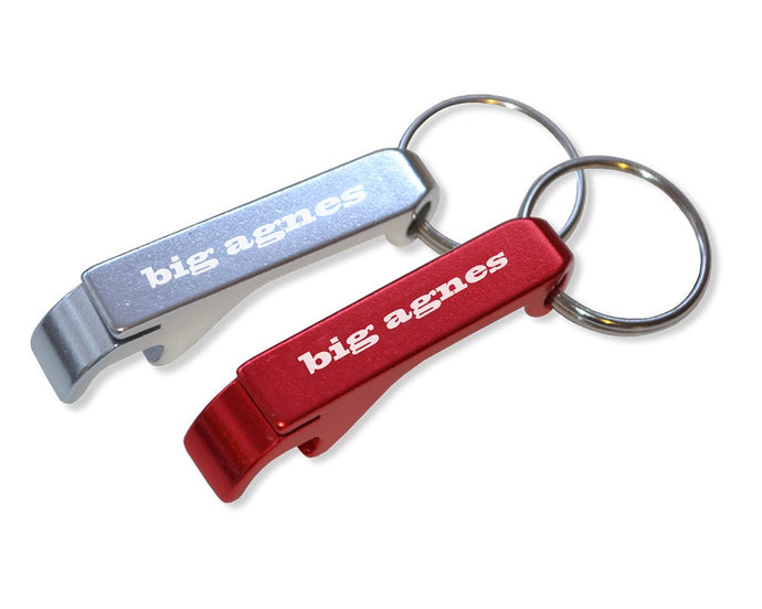 Big Agnes Logo Bottle Opener With Key Chain