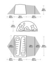 Load image into Gallery viewer, Big Agnes Blacktail Hotel 2 Tent