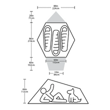 Load image into Gallery viewer, Big Agnes Battle Mountain 3 Tent