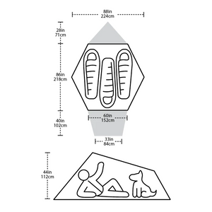 Big Agnes Battle Mountain 3 Tent