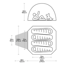 Load image into Gallery viewer, Big Agnes Guard Station 4 Mountaineering Tent