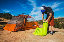 Load image into Gallery viewer, Big Agnes Pumphouse Ultra Dry Sack Mat Pump - Lime