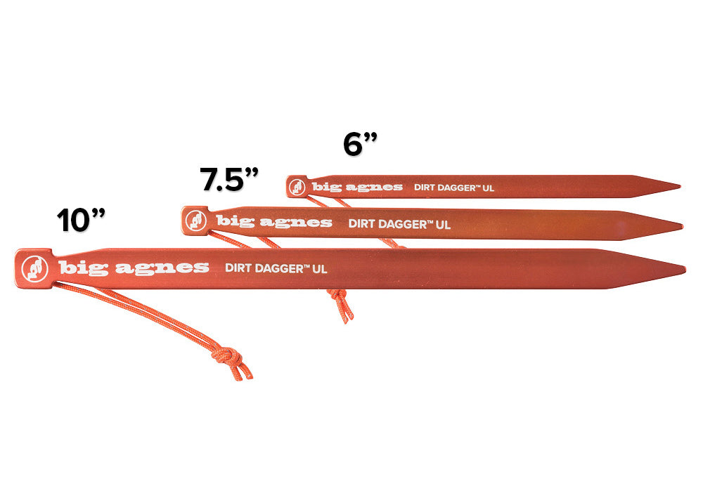 Big Agnes Dirt Dagger UL Tent Stakes